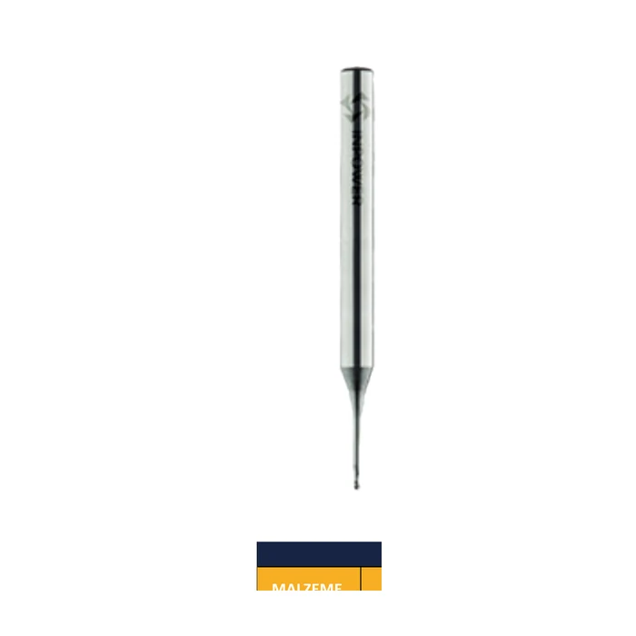 Mini Düz Freze Ø1 mm