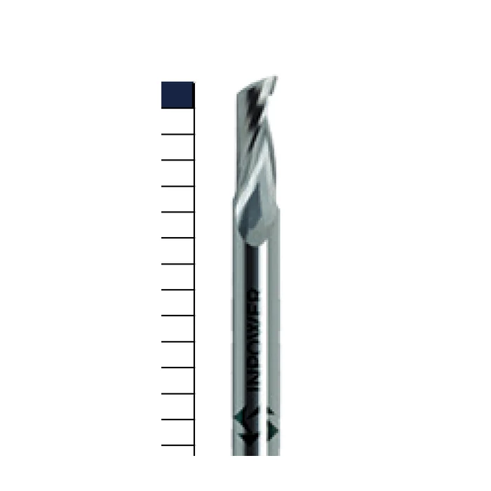 Tek Ağız Uzun Freze Ø4 mm