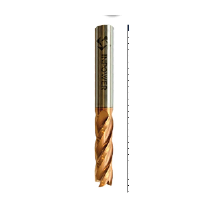 Uzun Düz Karbür Freze Ø3 mm